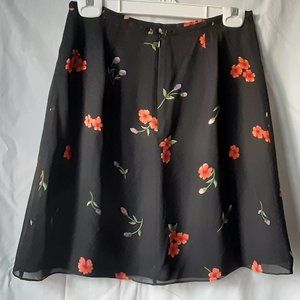 100% Silk Designer's sample Skirt NEW, size 8/38